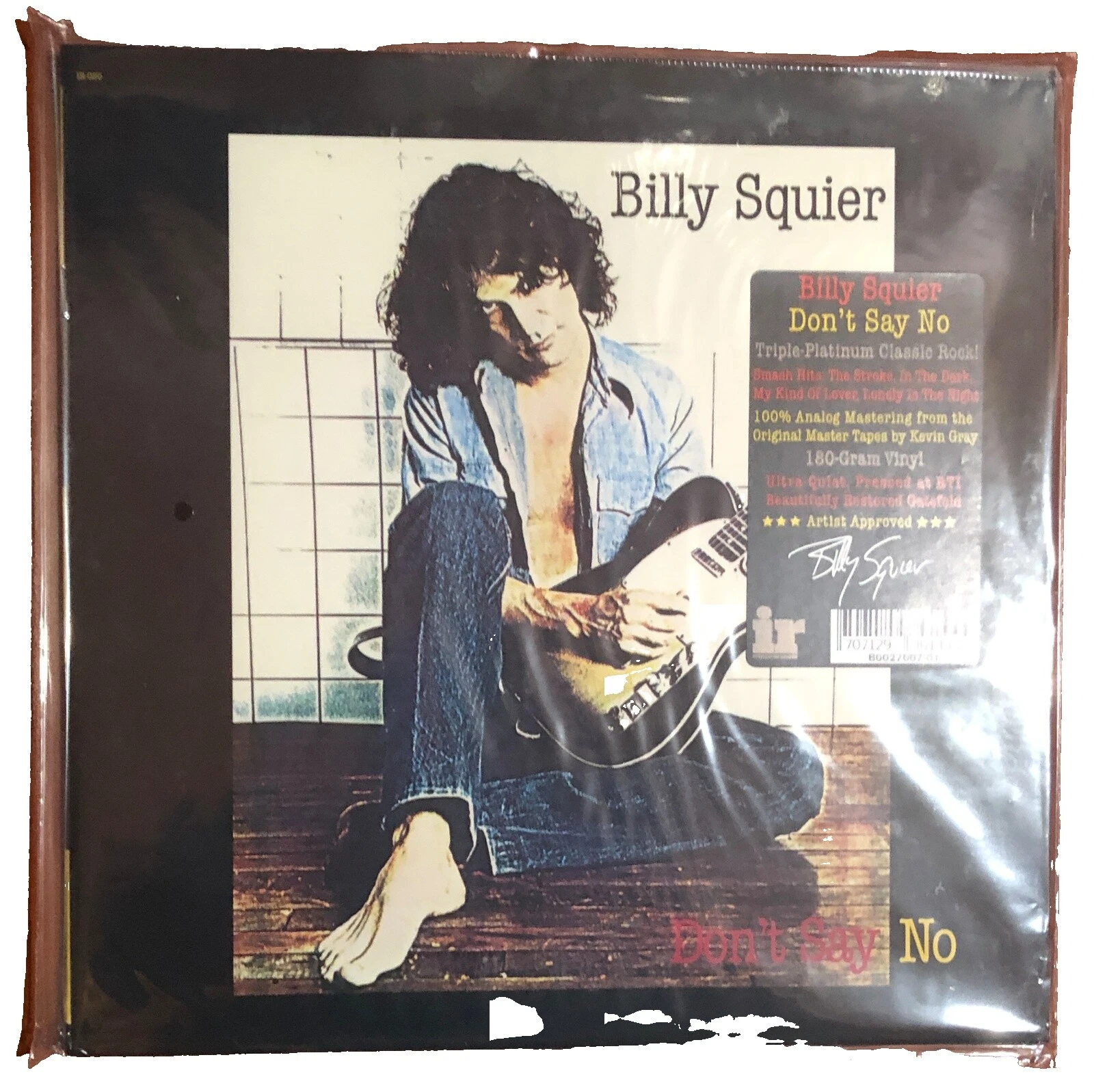Billy Squier Rock Vinyl Records