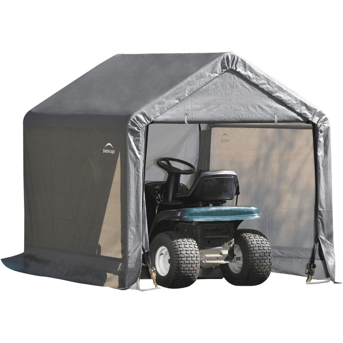 ShelterLogic Shed-in-a-Box 6 ft. x 6 ft. x 6 ft. Gray