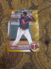 2022 Bowman 1st Prospects GOLD Carlos Aguiar /50 Twins #BP-1 C22 !!!!
