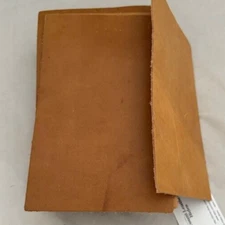 Beautiful Brown Slightly Stiff Natural finish   5" x 8"  ZE 56