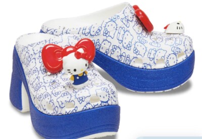 CROCS x Hello Kitty Siren Clog Unisex 11M/13W - NWT Hello Kitty x Crocs Adult Siren Heeled Clog main image 2