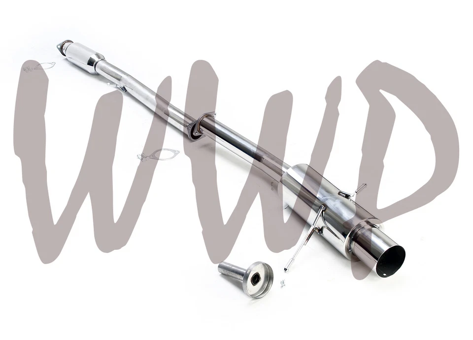 Sistema de silenciador de escape Performance CatBack 02-07 Subaru WRX y STI Turbo GD/GG Foto 2 de 3