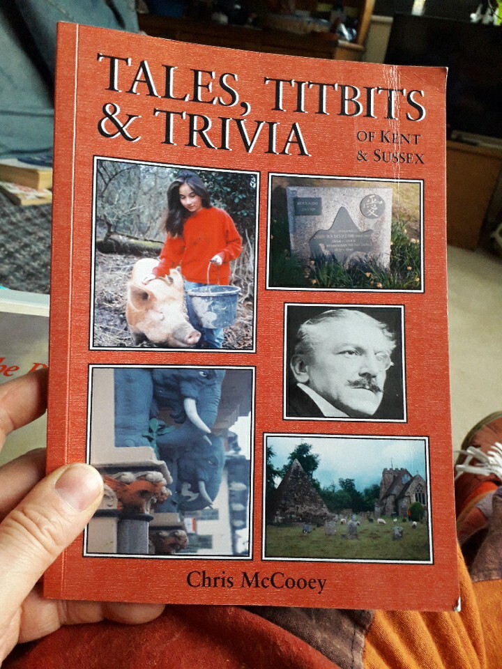 TALES, TITBITS AND TRIVIA OF KENT  BY CHRIS McCOOEY. PAPERBACK 2012