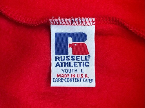 vintage russell athletic sweatpants youth size large deadstock NWT 90s made USA - Picture 6 of 10