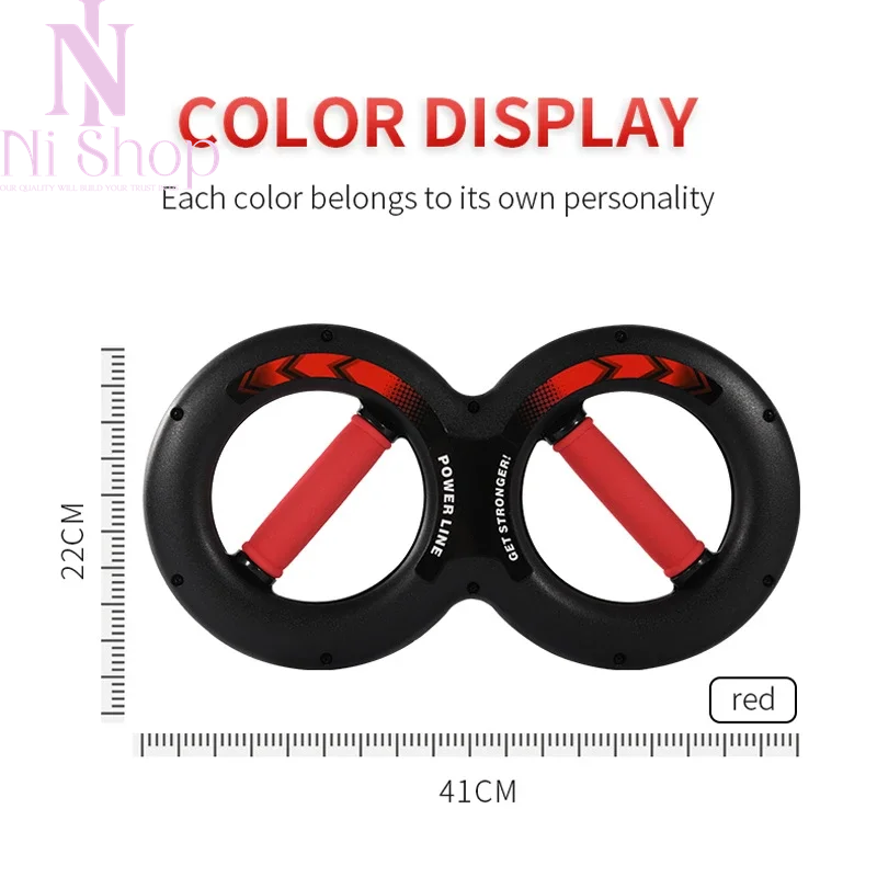 Hand Grip Strength Power Trainer Gripper Forearm Wrist Exerciser for