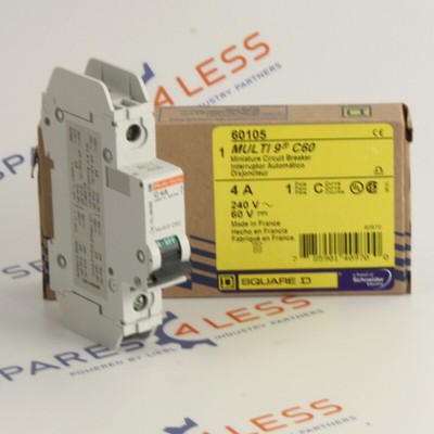 Schneider Electric Circuit Breaker Multi9 C60 60105 4A Original Box