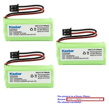 Kastar Ni-MH Battery Replace for Uniden BT-1008 BT-1021 BBTG0847001 65AAAH2BMS