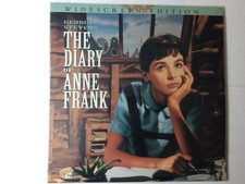 THE DIARY OF ANNE FRANK - Shelley Winters - LASERDISC - NRMT
