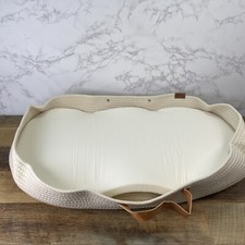 Baby Bask Changing Organic Basket Natural 100 Cotton