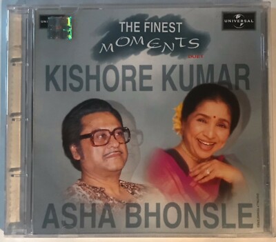 Kishore Kumar & Asha Bhonsle - ''The Finest Moments'' - RARE - Very Good Condition