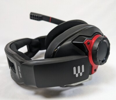 Sennheiser GSP 600–Wired Closed Acoustic Gaming Headset (Black/Red