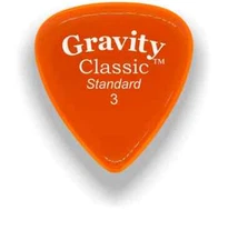 Gravity Picks Classic Standard Orange Acrylic  GCLS3P  