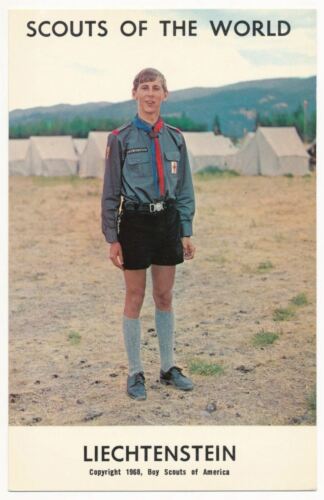 Liechtenstein - Scouts del Mundo - Boy Scouts of America década de 1960 - Imagen 1 de 2