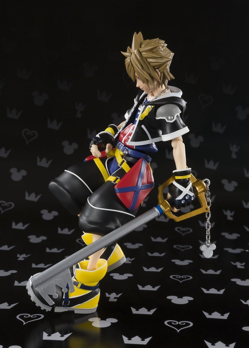 BANDAI S.H.Figuarts Kingdom Hearts II SORA Action Figure Japan F/S