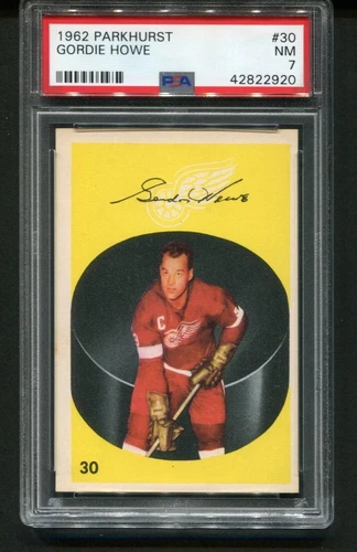 1962 Parkhurst Gordie Howe #30 PSA 7