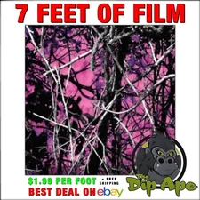 Hydrographic film muddy girl Camo reduced hydro dip authorize distributor