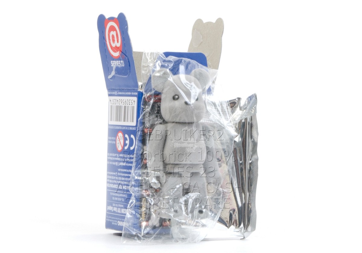 BE@RBRICK ベアブリック シリーズ23  シークレット CASHCA Medicom Toy Bearbrick 100% SERIES 23 ARTIST CASH CA SECRET