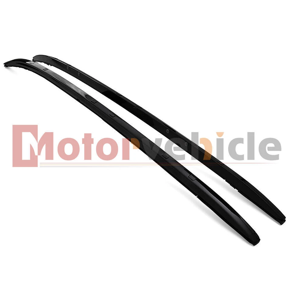 2X Riel portaequipajes negro para Mazda CX-5 CX5 2017-2025 accesorios Foto 3 de 4