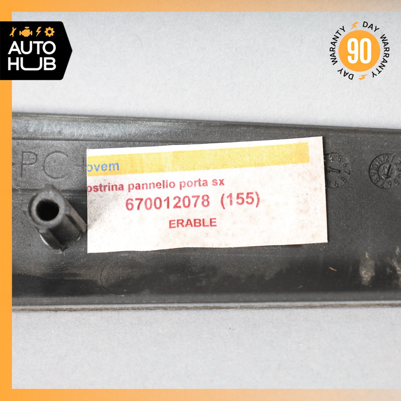 Maserati Quattroporte M156 GTS Front Left Door Panel Trim Panel Wood OEM