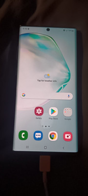 Samsung Galaxy Note10+ 5G - 256 GB - Aura Blue (AT&T) 