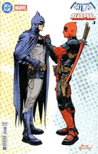 DC Marvel Batman Deadpool 1N Stock Image