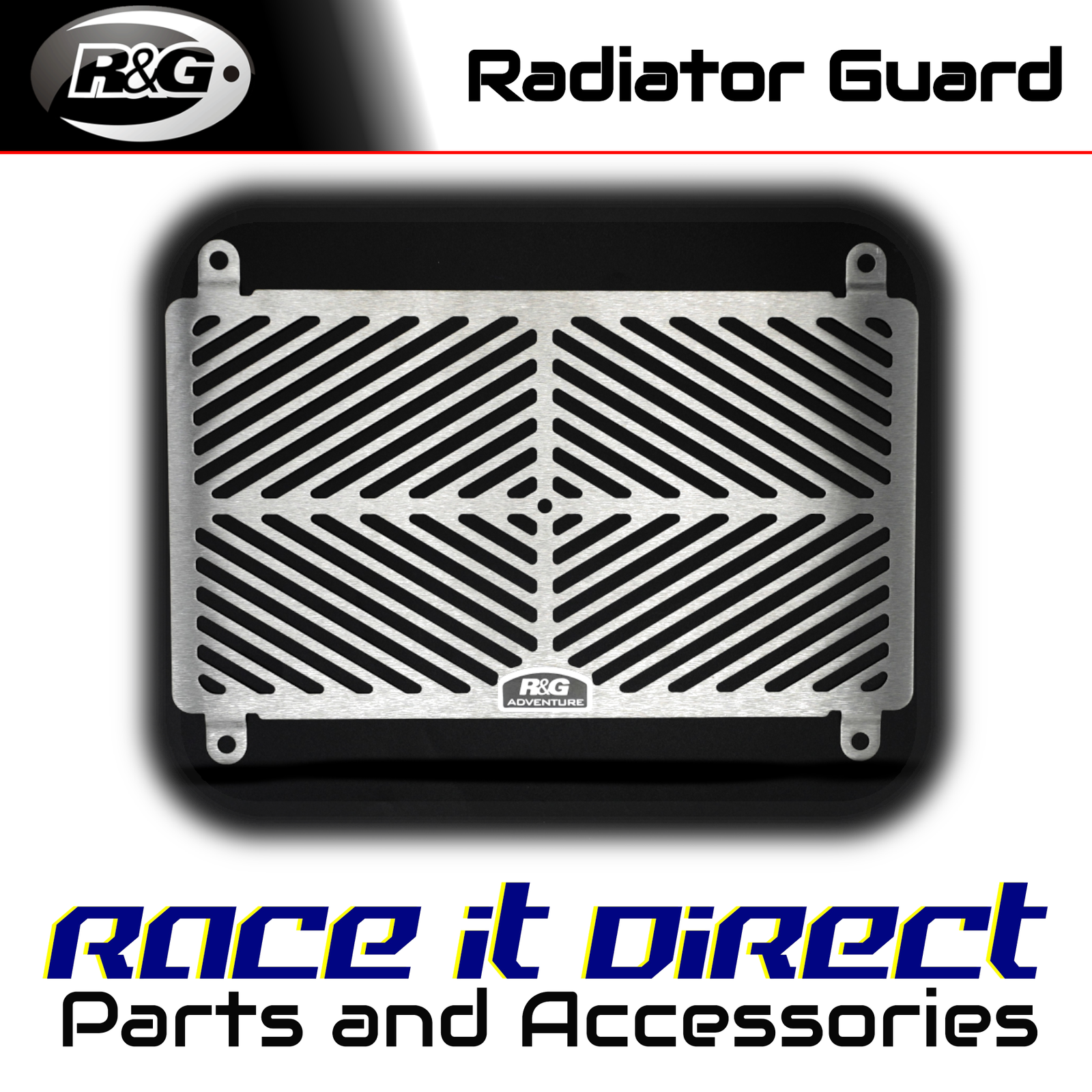Stainless Radiator Guards for Kawasaki Ninja 250 2018-2026 R&G