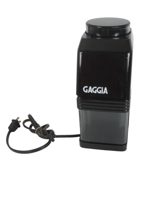 Gaggia MM Coffee Espresso Grinder Black Removable Container 100W Made in Italy