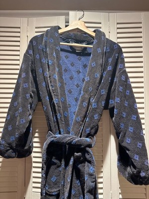 Men s Vintage Dior Robe. Black and blue, one size