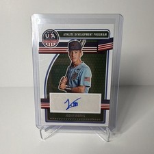 Panini 2023 USA Baseball Stars & Stripes Josiah Morris ADPS-JM Auto