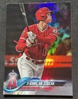 2018 Shohei Ohtani Topps Update US189 Rainbow Foil SP Rookie RC