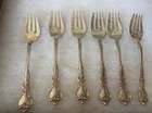 6-Savannah by Reed and Barton Sterling Silver Flatware Salad Forks 61/4” 253 Gr