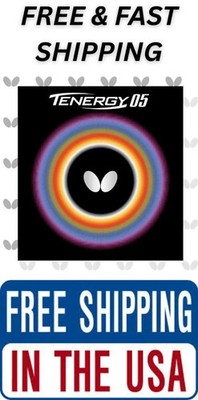 Butterfly Tenergy 05 |Red| 2.1 mm Super Thick TA 05800 Table Tennis Rubber