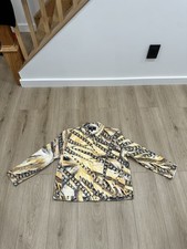 ST JOHN SPORT l By Marie Gray Feather Zip Jacket Size Large
