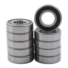 6004-2RS C3 Ball Bearing 20x42x12mm 10 Pcs Premium Rubber Sealed