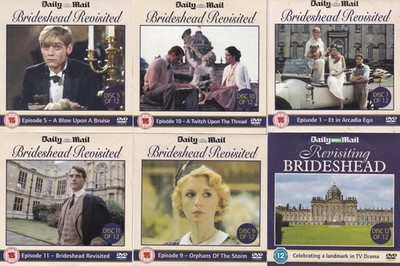 BRIDESHEAD REVISITED ( DAILY MAIL Newspaper 6 DVD Joblot )