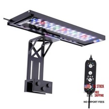 Aquarium Light Clip-On for Plants - 24/7 Fish Tank 12" for 12-20" Tank