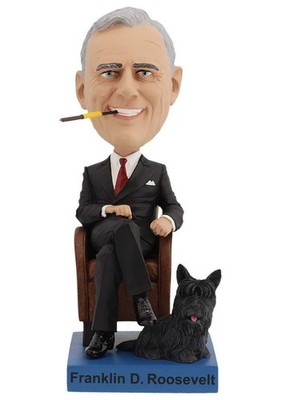 Royal Bobbles US Präsidenten #32 Franklin D Roosevelt Wackelkopf Figur 10580