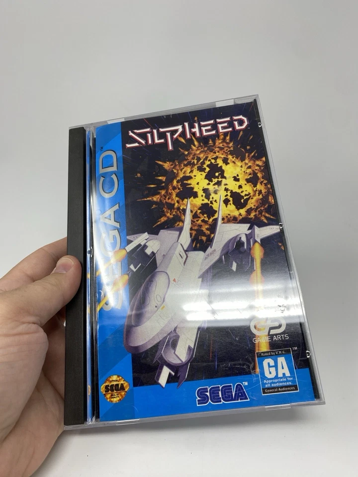 SILPHEED - CD Sega Genesis, completo en caja, probado/funcionando Foto 2 de 4