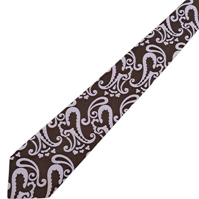 Proya Krawatte rosa 3,5'' breit Herren Polyester Vintage Büro Smart Retro Arbeitskleidung