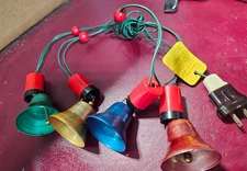 VTG The Bells Of St Nicholas  Ringing Christmas Electric Tree Bells Video Read