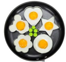 Egg Ring Mold for Frying Pan Stainless Steel Pancake Omelette Cooking Tool