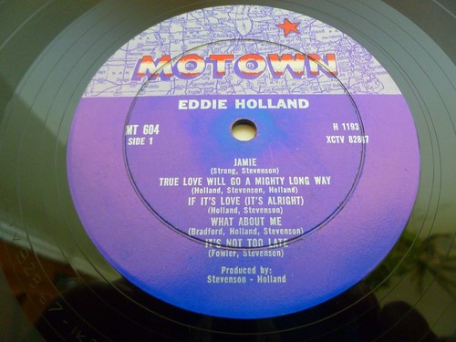 EDDIE HOLLAND, Self titled. Original USA 1962 release, MT 604. MOTOWN, NM. - Picture 5 of 6