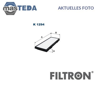 K1294 INNENRAUMFILTER POLLENFILTER FILTRON FÜR SCANIA P,G,R,T - SERIES