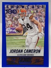 JORDAN CAMERON 2014 Panini Score #292 SHOWCASE /99 CLEVELAND BROWNS