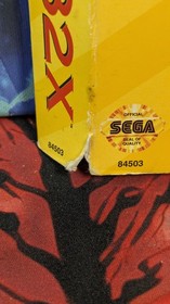 Knuckles' Chaotix (Sega Genesis 32X, 1995) Complete CIB - Tested Working 