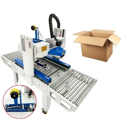 Full Automatic Case Sealing Machine 110V Self-adaptive Servo Electric Induction