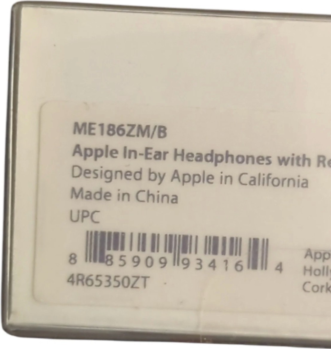 Original Genuine Apple In-Ear Headphones with Remote and Mic