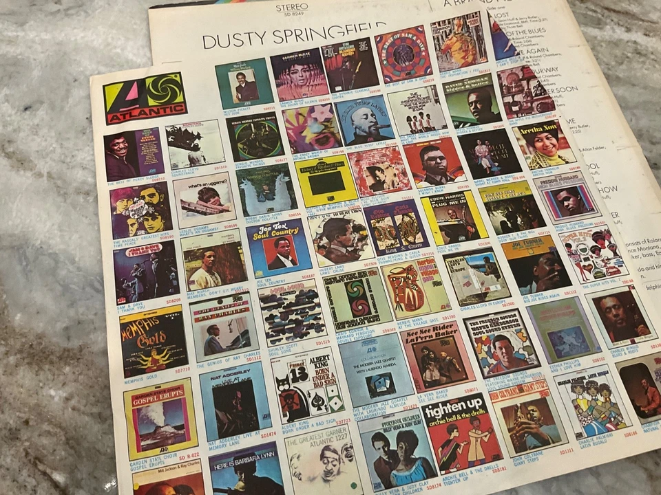 DUSTY SPRINGFIELD LP A Brand New Me 1970 Atlantic Records SD8249 EX/VG+ - Image 3 of 4