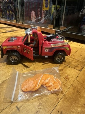 Authentic M.A.S.K. WILDCAT 100% Complete w/ Hawkes, Mask, All 6 Disks Boom Hitch