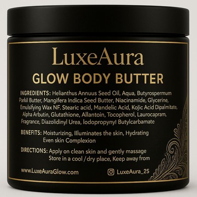 LuxeAura Body Butter